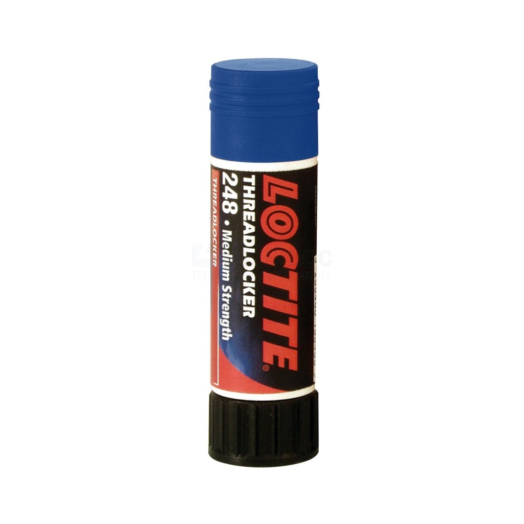 Schroefdraadborgmiddel Loctite 248 blauw acryl. a19gr stick