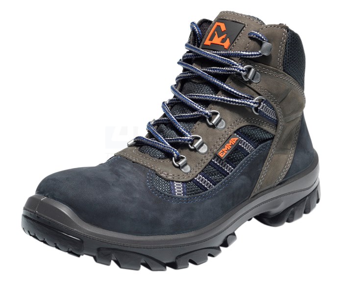 Veiligheidsschoen Emma Silverstone 42D blauw/grijs hoog, S2