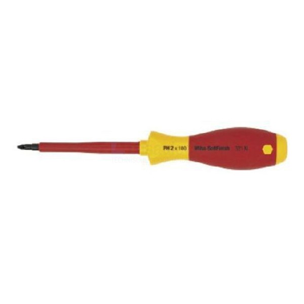 Schroevendraaier Wiha 321N-PH 1x 80mm vde