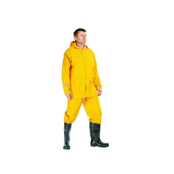 Regenpak mt l geel pvc/pol/pvc
