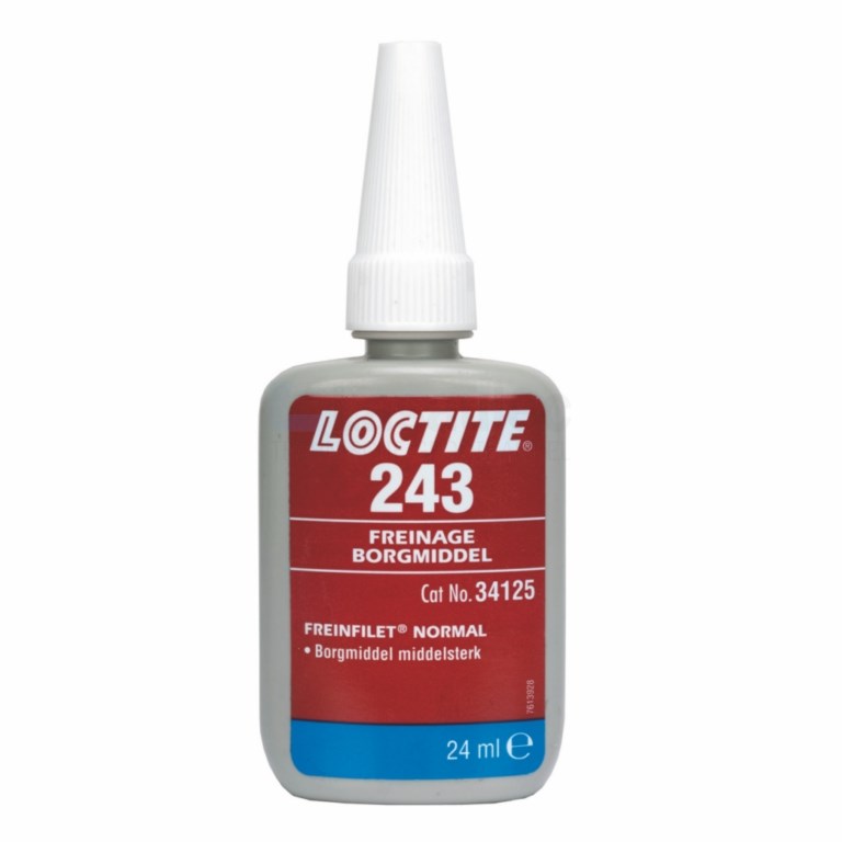 Schroefdraadborgmiddel Loctite 243 blauw acrylaat/anaeroob a24ml