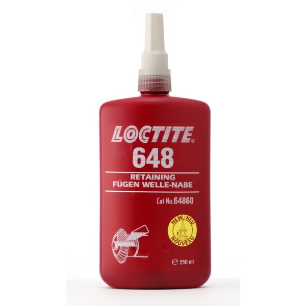 Borgmiddel Loctite 648 250ml groen