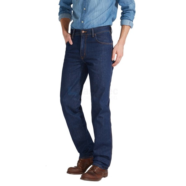 Spijkerbroek Wrangler Texas mt. 38/32 darkstone
