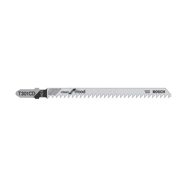 Decoupeerzaagblad Bosch T301CD T3mm HCS a5stuks