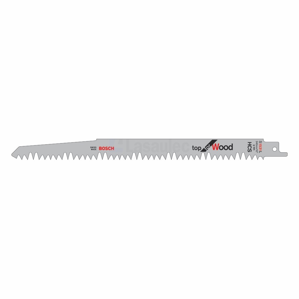 Reciprozaagblad Bosch S1531L T5mm HCS a5stuks