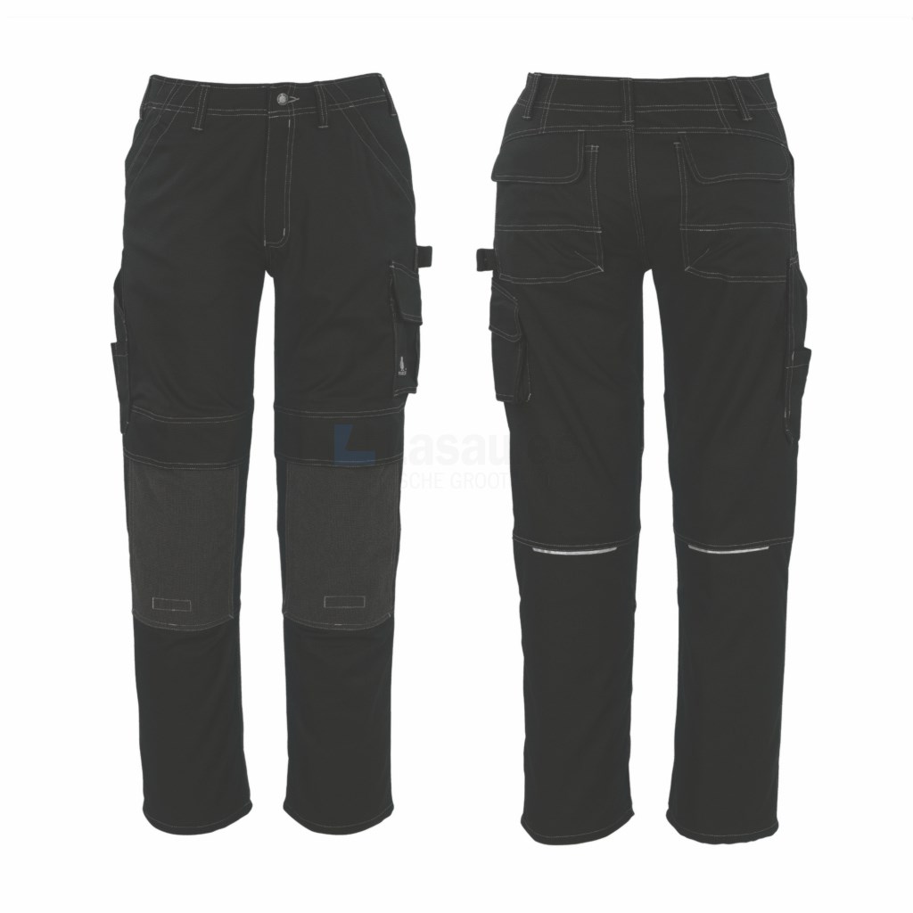 Werkbroek Mascot Lerida 05079-010 82C50 zwart 65%pol/35%kat stre
