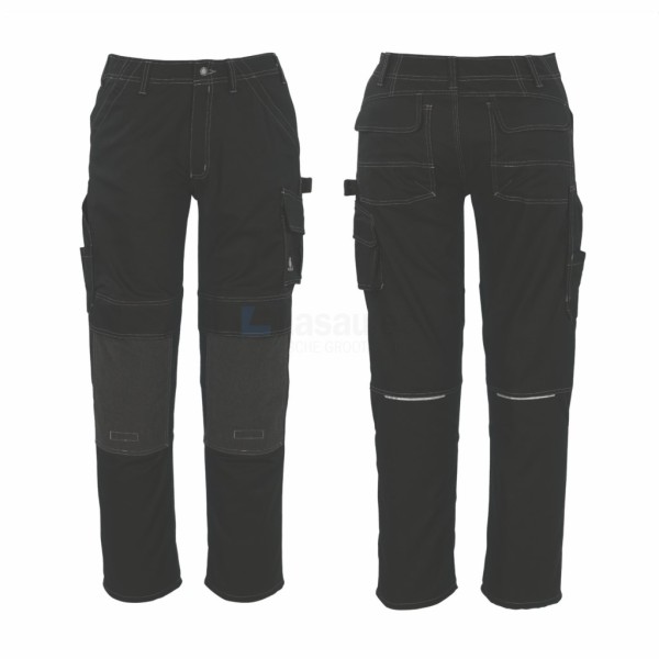 Werkbroek Mascot Lerida 05079-010 82C54 zwart 65%pol/35%kat stre