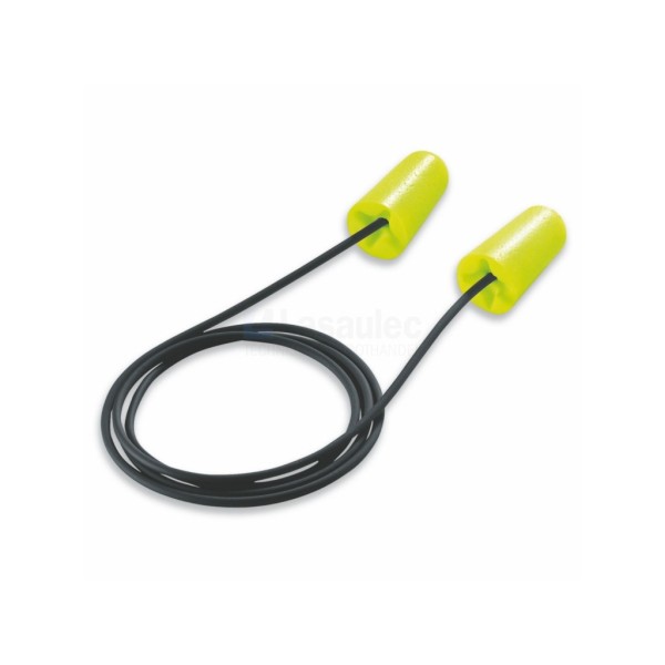 Oordop Uvex x-fit 2112-010 lime met koord a 100pr.