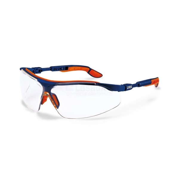 Veiligheidsbril Uvex 9160 265 blauw/oranje/transp.