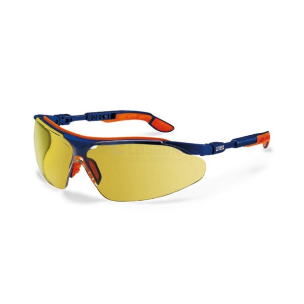 Veiligheidsbril Uvex i-vo 9160 520 blauw/amber PC