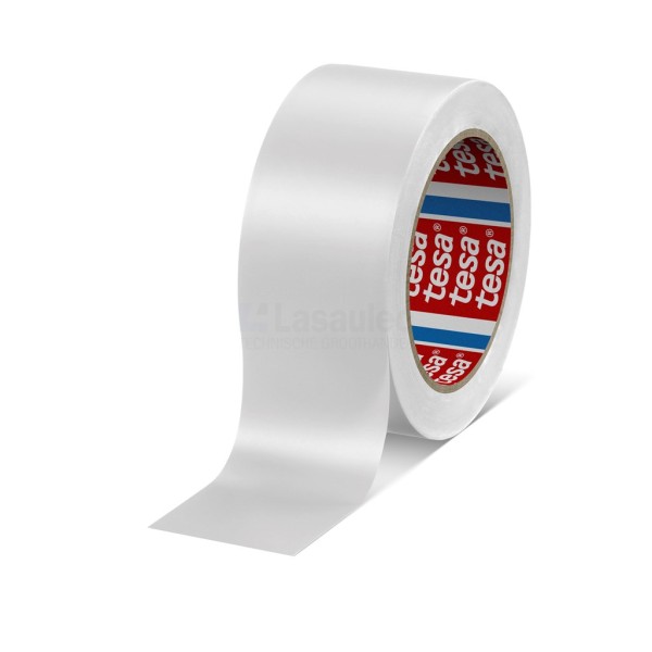 Markeertape Tesa 60760 50x0,15mm wit PVC a33m