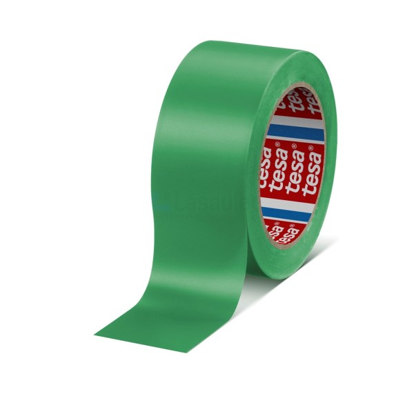 Markeertape Tesa 60760 50x0,15mm groen PVC a33m
