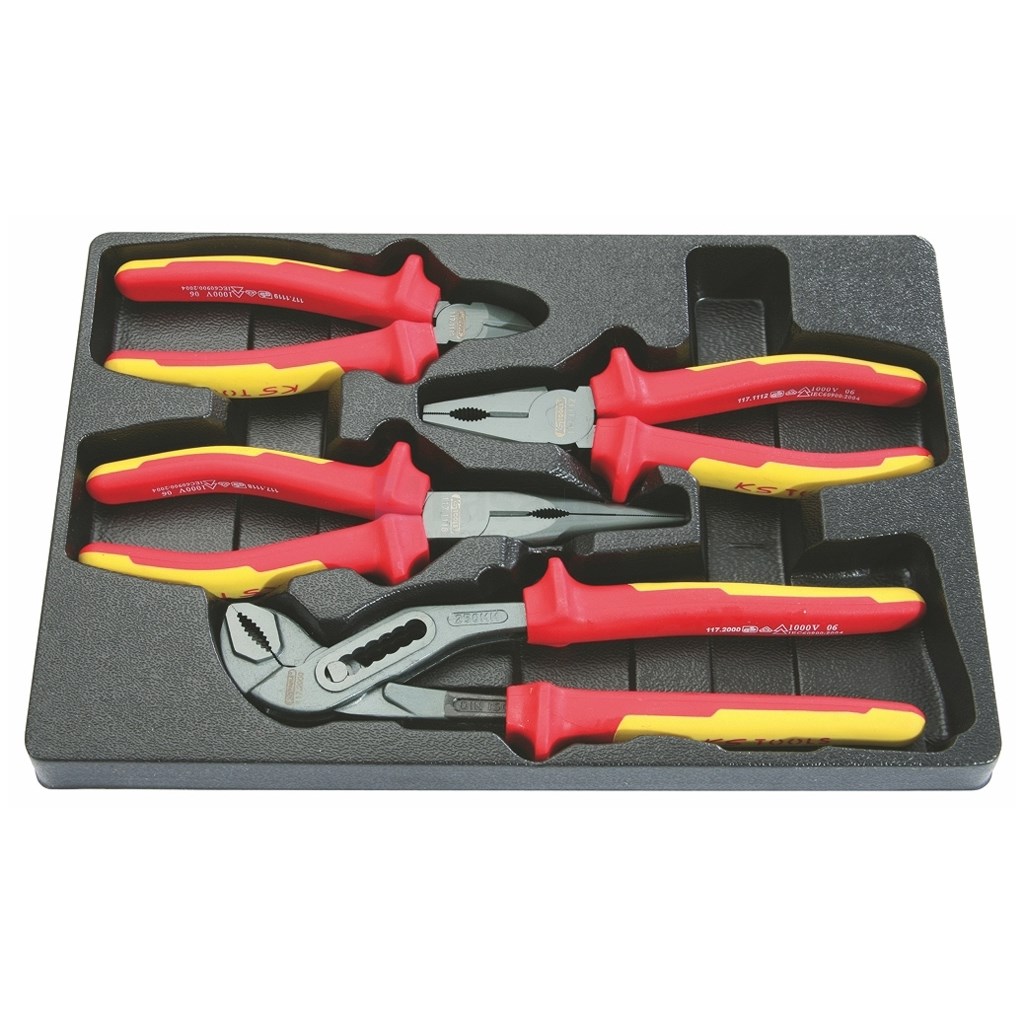 Tangenset KS-Tools 1171100 4-deligVDE