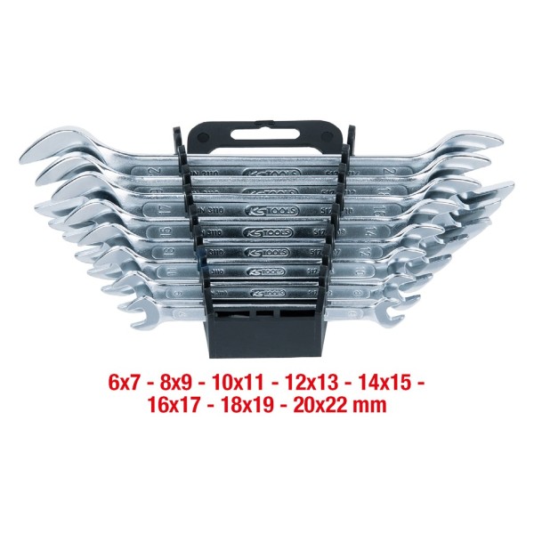 Steeksleutelset KS-Tools 517.0148 6-22mm 8 delig