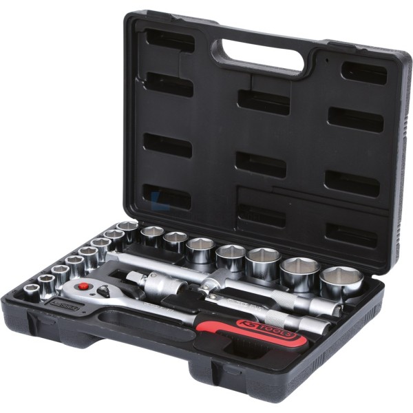Dopsleutelset KS-Tools 9110620 1/2" 20-delig superlock