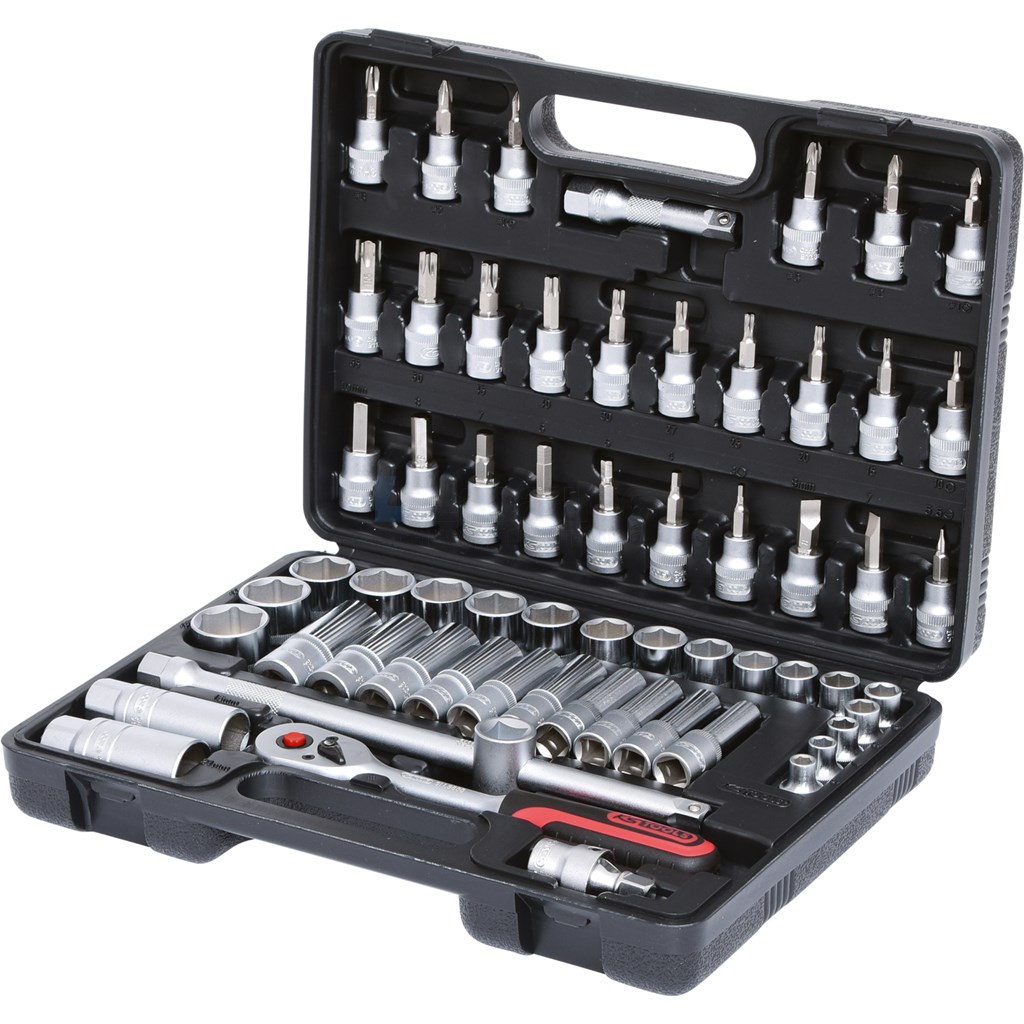 Dopsleutelset KS-Tools 9110661 3/8" 61-delig