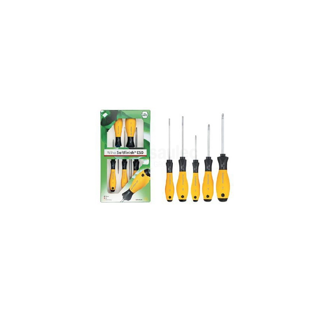 Schroevendraaierset Wiha softfinish 6-dlg.