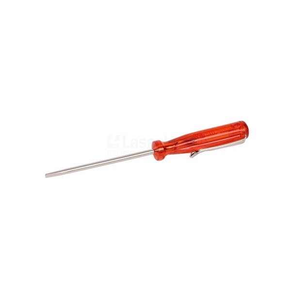 Schroevendraaier Wiha 500-2 3x60 rood +clip