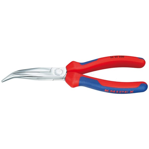 Telefoontang Knipex 2625 200mm 2-K greep gebogen