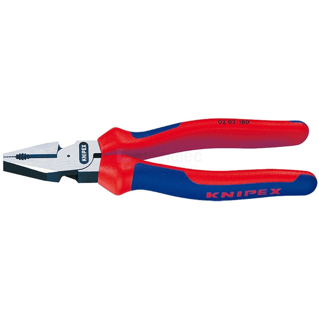 Combinatietang Knipex 0202 200mm 2-K greep gepolijst