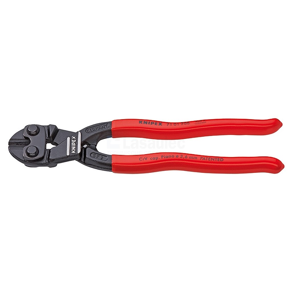 Boutensnijtang Knipex 7101 200mm PVC bekleed