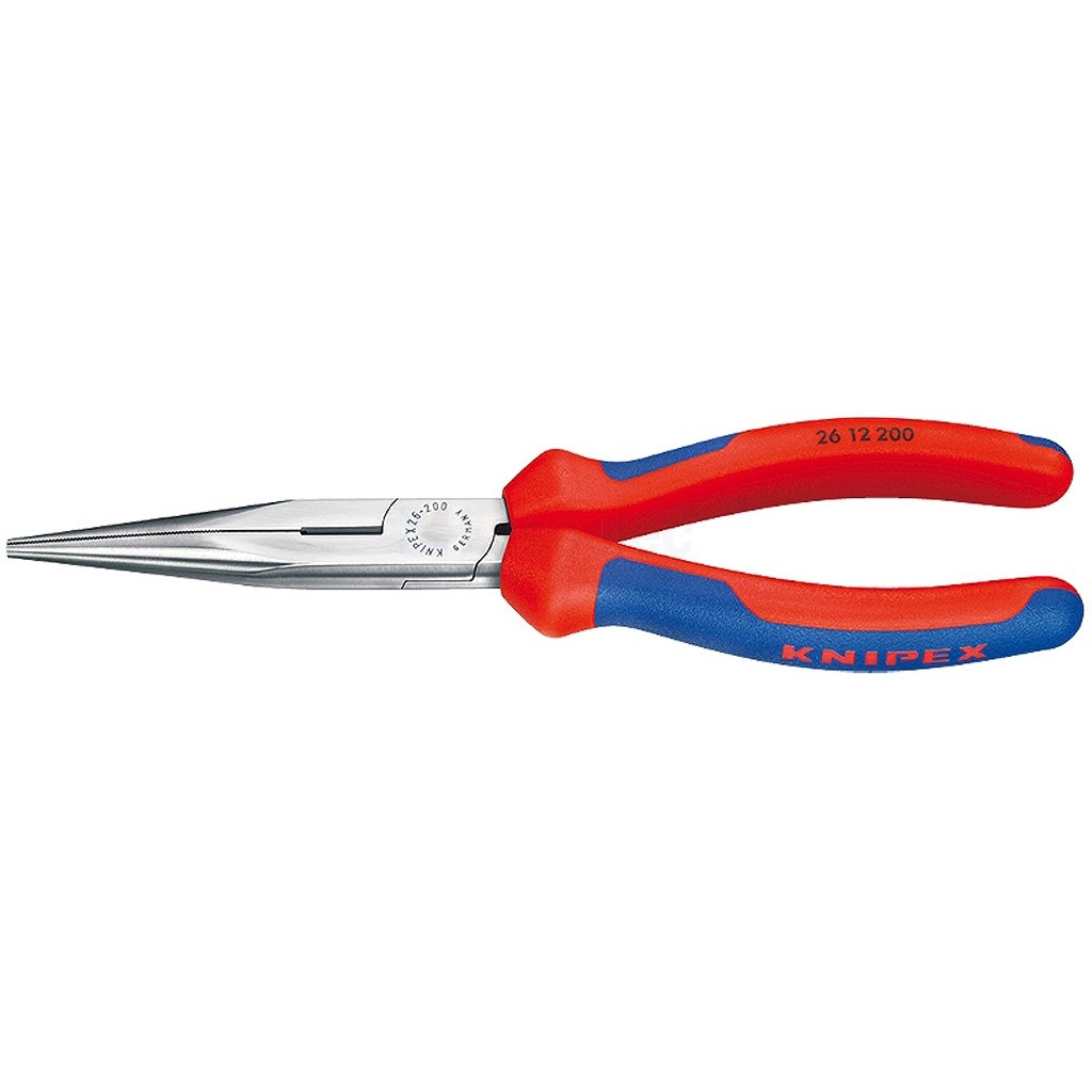 Telefoontang Knipex 2612 200mm 2-K greep gepolijst recht