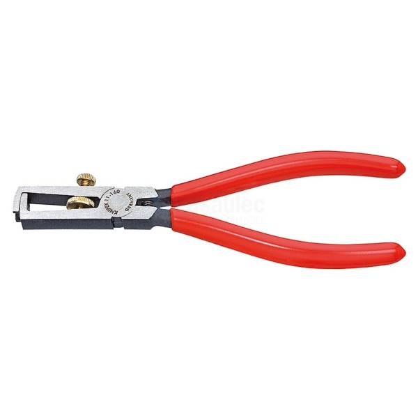 Draadstriptang Knipex 1101 160mm PVC bekleed gepolijst