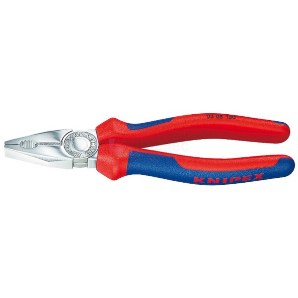 Combinatietang Knipex 0305 200mm 2-K greep verchroomd