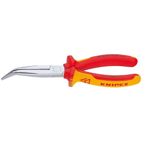 Telefoontang Knipex 2626 200mm VDE gebogen