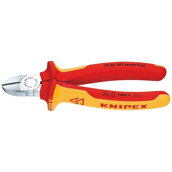 Zijkniptang Knipex 7006 160mm VDE verchroomd