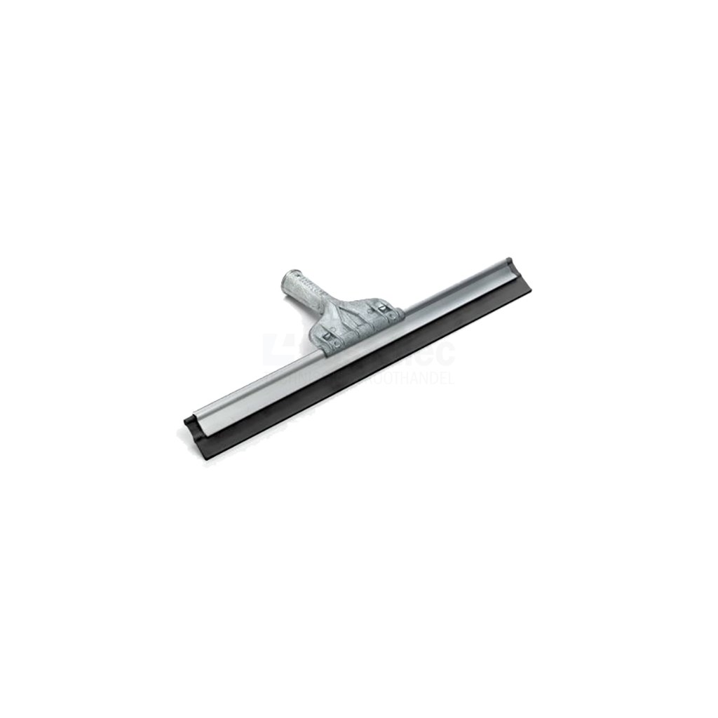 Vloertrekker RALTEC 45cm natuur zwart metaal, massief rubber