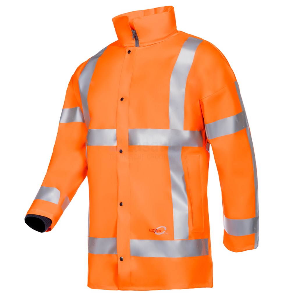 Parka Sioen Merapi 7850 XL fluorescerend oranje PUstretch-170gr/