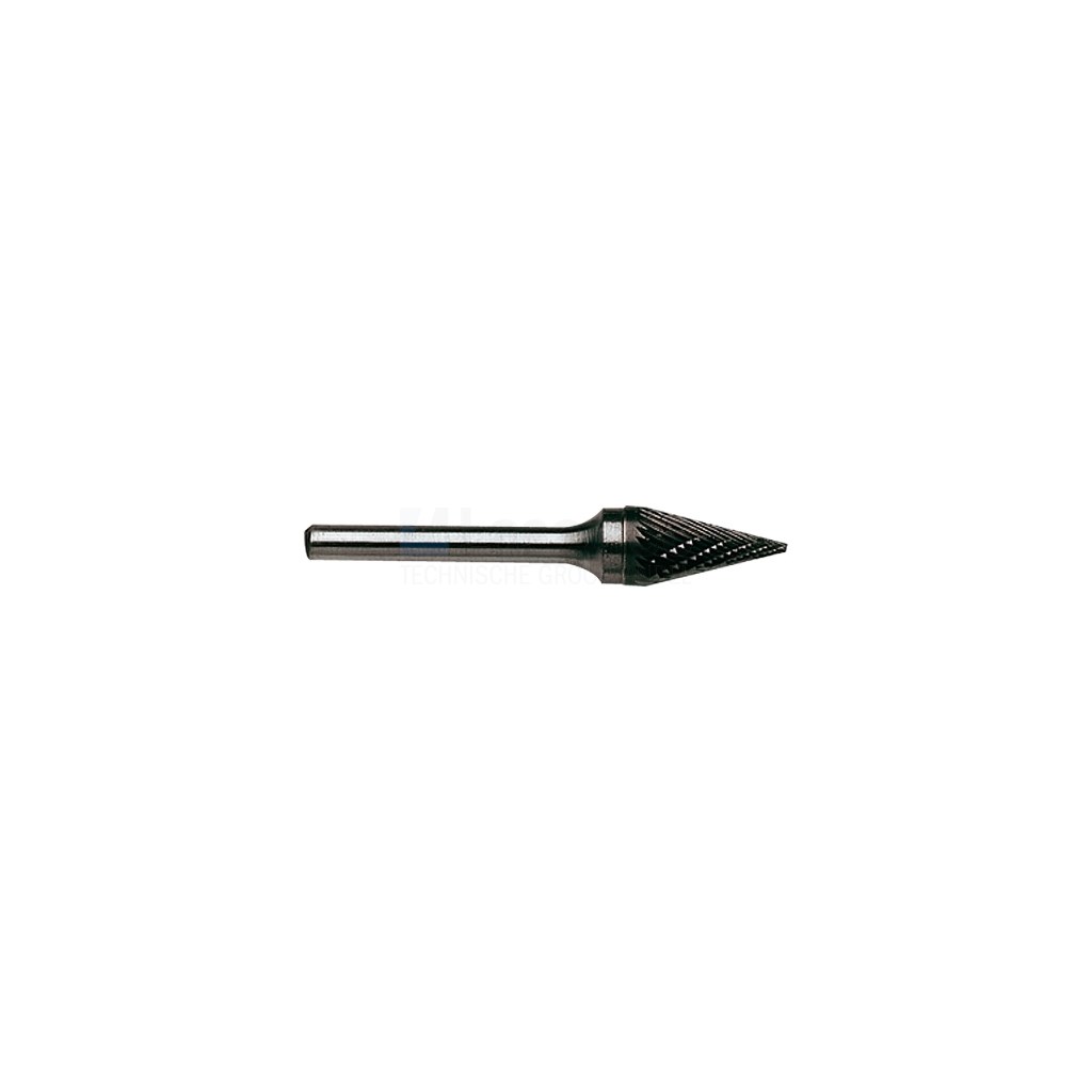 Stiftfrees Flexovit kegel M spits 10x16x65 hardmetaal