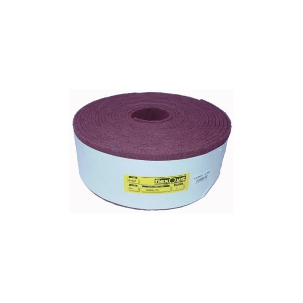 Polijstmateriaal Flexovit Flexbrite VF 100mm rd Alox non woven,
