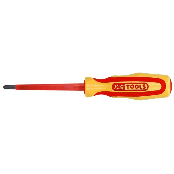 Schroevendraaier KS-Tools 1170524 PH1x80/185mm VDE