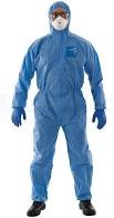 Wegwerpoverall Microgard 1500 plus mt l blauw