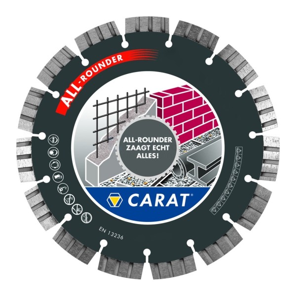 Diamantzaag Carat All-Rounder CEB 125x22mm universeel