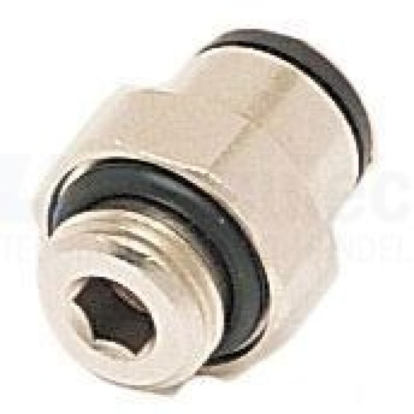 Inschroefkoppeling Legris 3101-08-10 8mm-1/8BSP CuZn-Ni