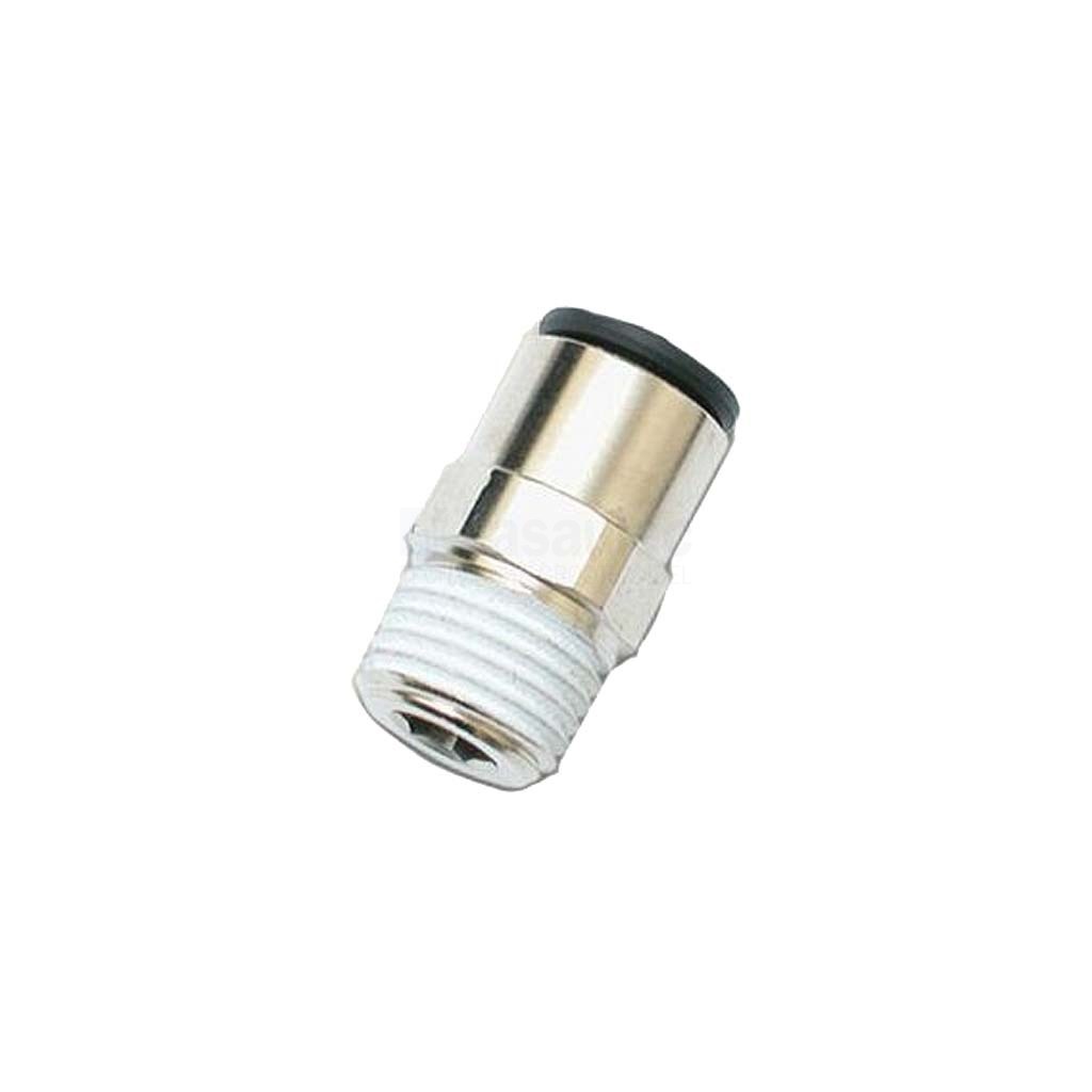 Inschroefkoppeling Legris 3175-08-13 8mm-1/4BSP CuZn-Ni