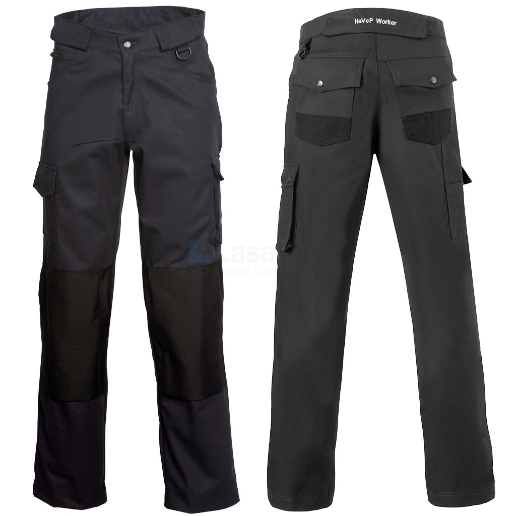 Werkbroek HaVeP 8597..M2500H 54 zwart kat/poly