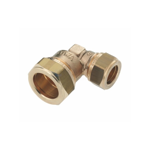 Verloopknie Bonfix knel 12x10mm CuZn vpe=25st