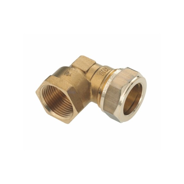 Kniekoppeling Bonfix knel 1/2"x15mm CuZn bin.dr.,ve=25st