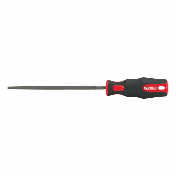 Vijl KS-Tools 1570205 8"/200mm rond halfzoet met hecht