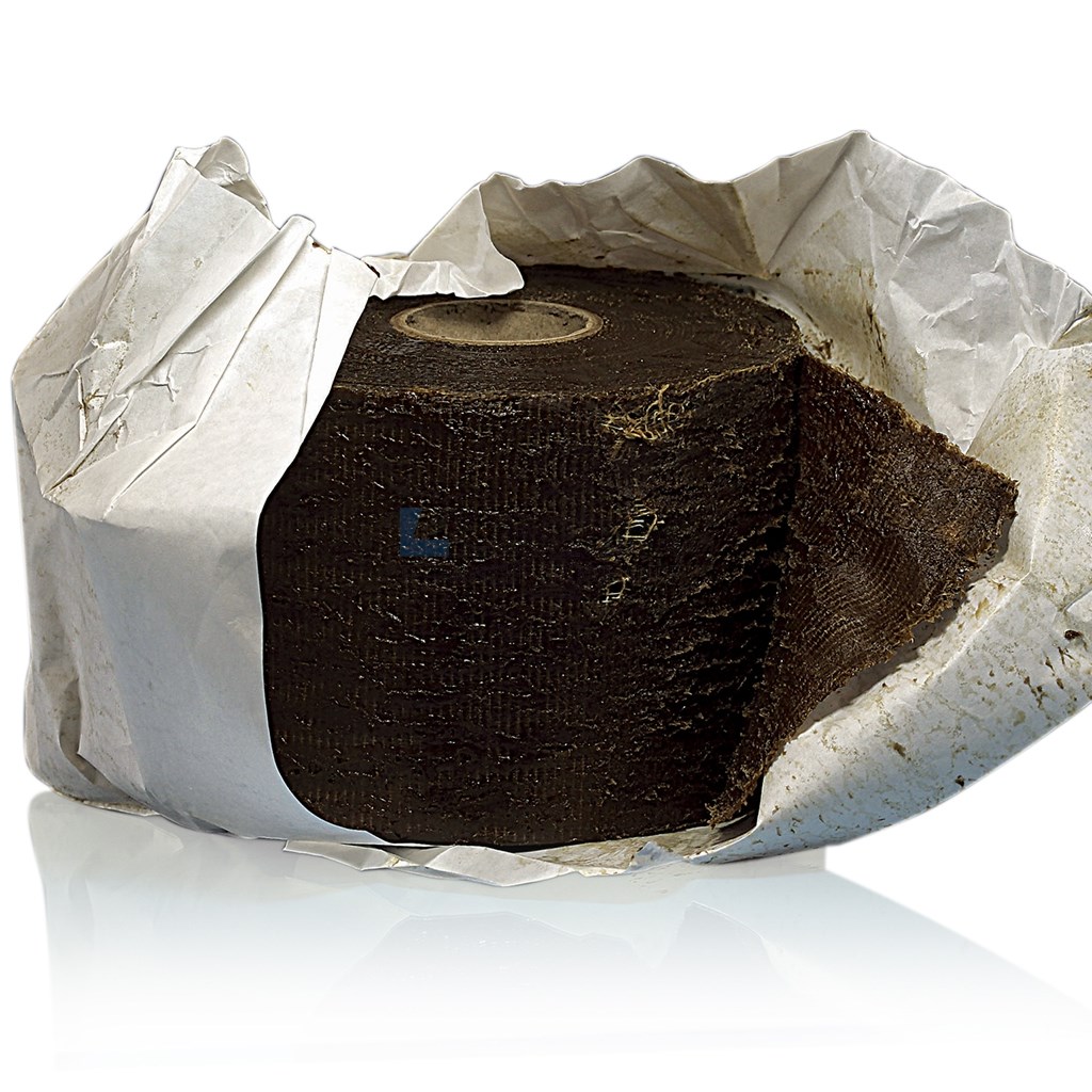 Afdichttape 79N 50mm bruin katoen/vaseline a10m GASTEC