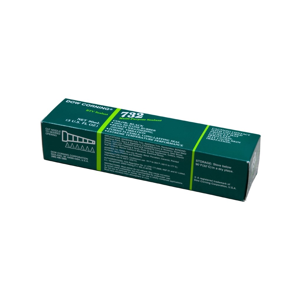 Siliconenkit Dow Corning 732RTV a90ml transparant
