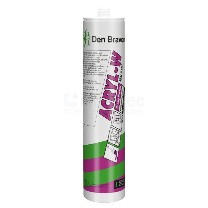 Acrylkit Zwaluw 310ml wit Acryl