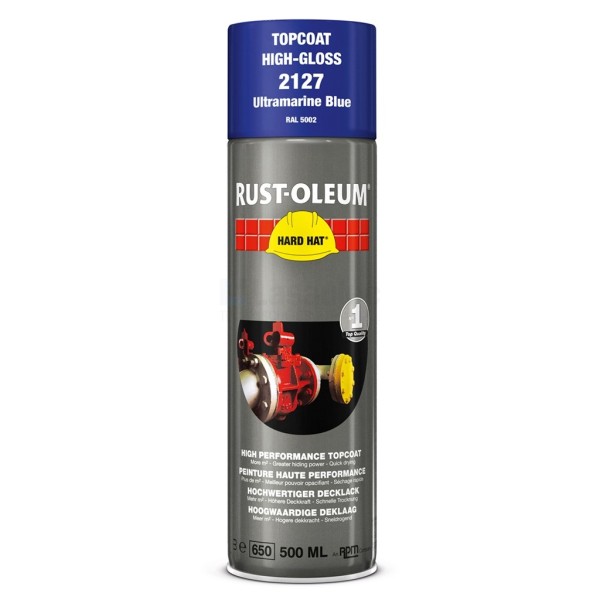 Verf Rust-Oleum 2127 500ml blauw RAL5002