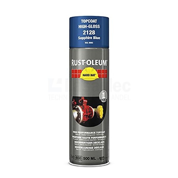 Verf Rust-Oleum 2128 500ml blauw RAL5003