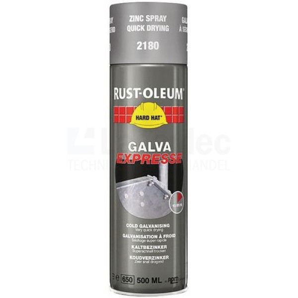 Zinkspray Rust-Oleum 2180 500ml grijs glv expresse