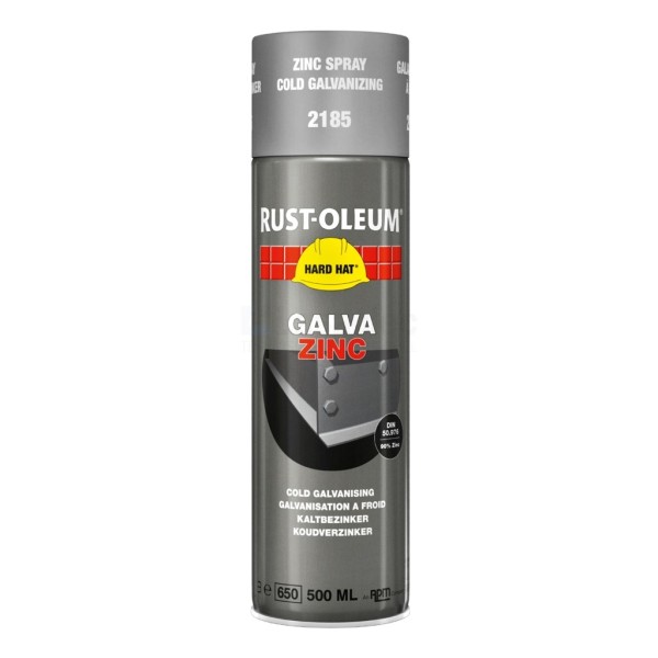 Zinkspray Rust-Oleum 2185 500ml grijs glv zinc